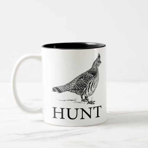 Hunt Grouse Two_Tone Coffee Mug