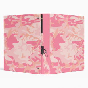 Hunt Like a Girl Pink Camo Rifle Binder