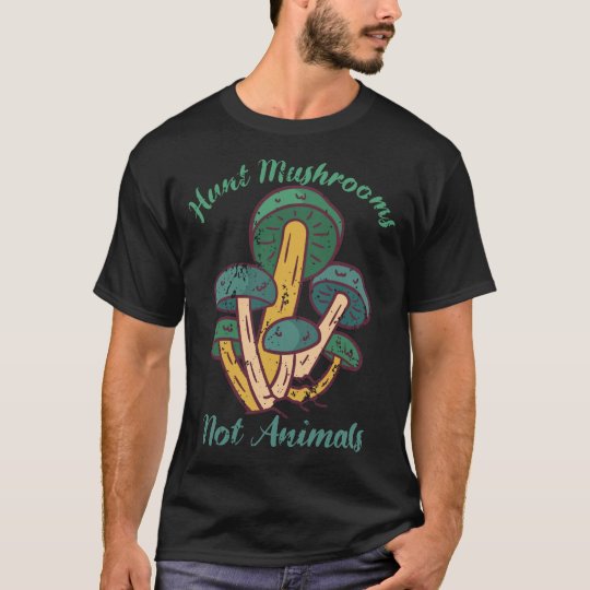 hunt mushrooms t shirt