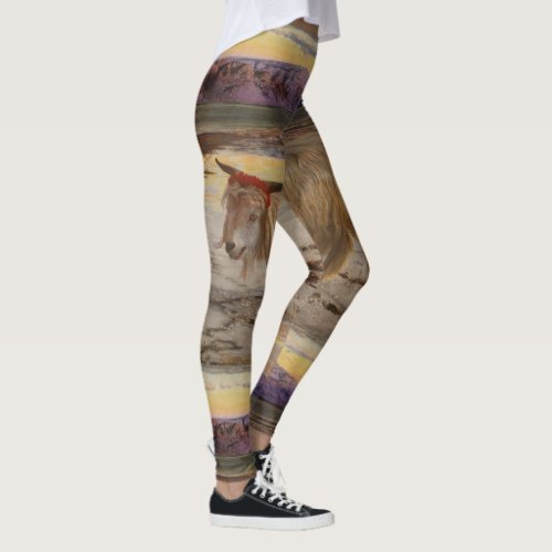 Hunts Scapegoat art leggings