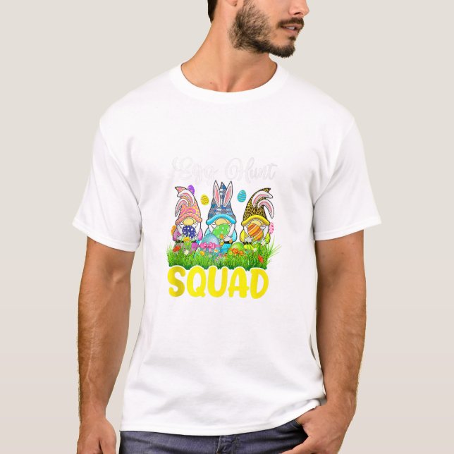 Hunt Squad Cute Gnomes T-Shirt (Front)