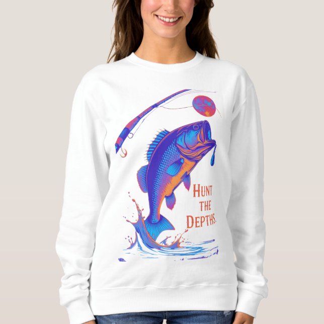 Hunt the Depths – Women’s Sweatshirt (Front)