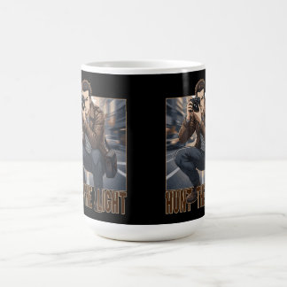 Hunt The Light Vintage Photographer Professional Color Morph Mug