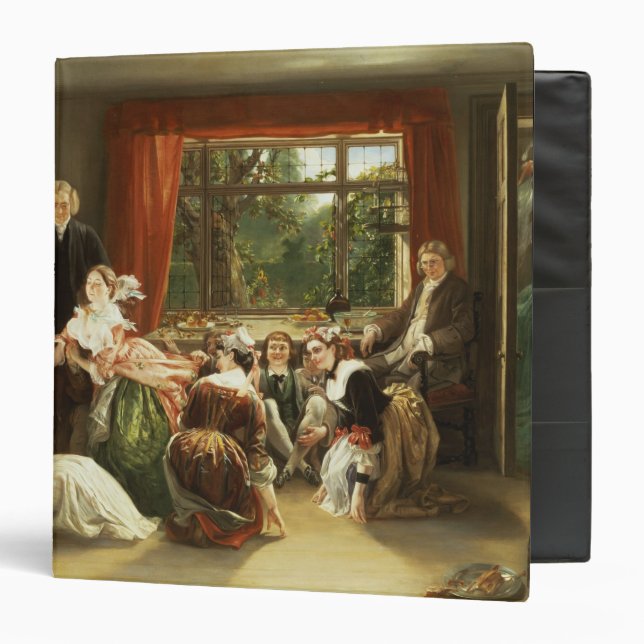 Hunt the Slipper at Neighbour Flamborough's 3 Ring Binder (Front/Inside)