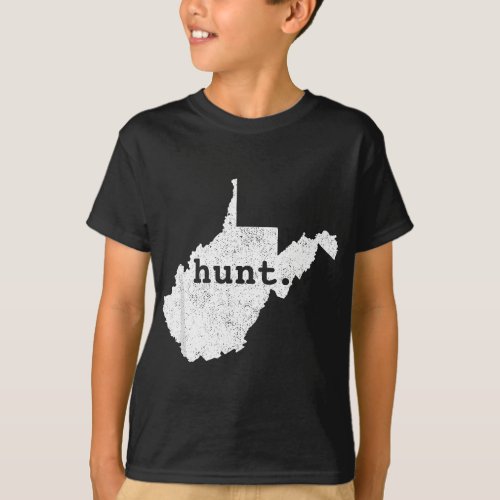 Hunt West Virginia Bowhunting State Deer Hunting H T_Shirt