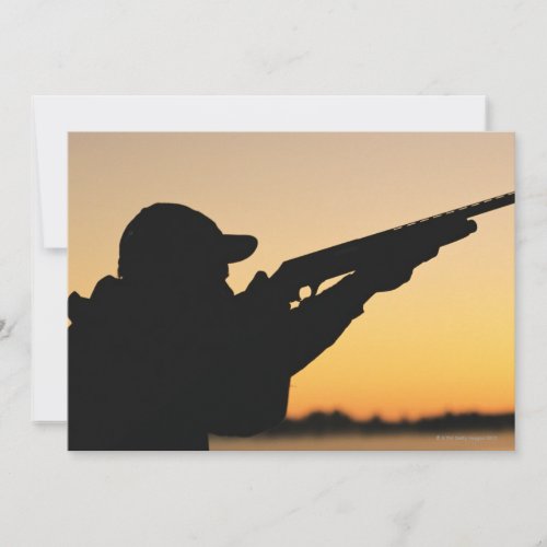 Hunter and Gun Card