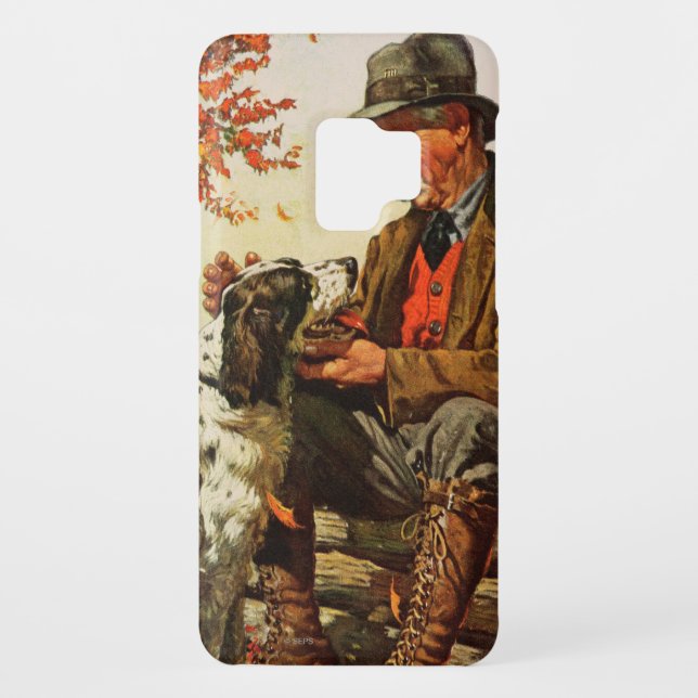 Hunter and Spaniel Case-Mate Samsung Galaxy Case (Back)