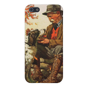 Hunter and Spaniel Case For iPhone SE/5/5s
