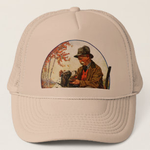 Hunter and Spaniel Trucker Hat