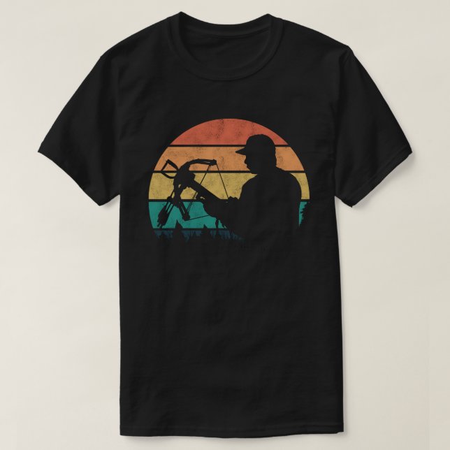 Hunter Bow and Arrows T-Shirt (Design Front)