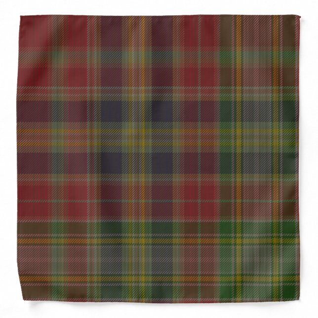 Hunter Clan Tartan Bandana (Front)