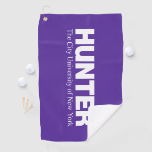 Hunter College CUNY Academic Logo Golf Towel