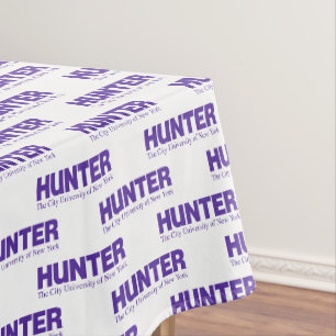 Hunter College CUNY Academic Logo Tablecloth