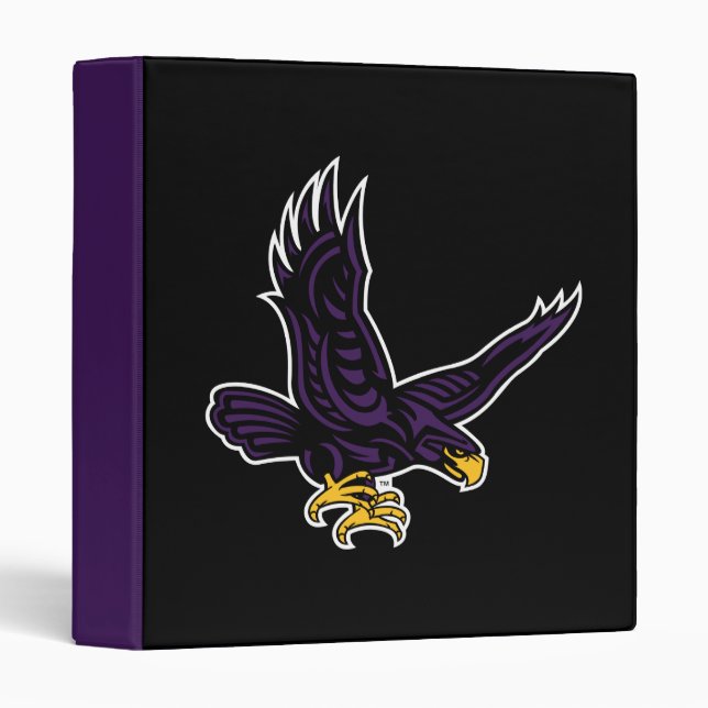 Hunter College Hawk 3 Ring Binder (Front/Spine)