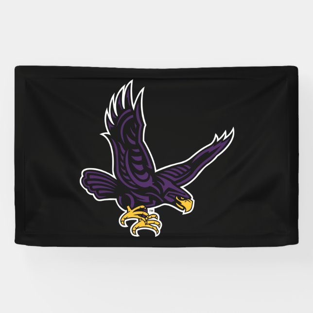 Hunter College Hawk Banner (Horizontal)