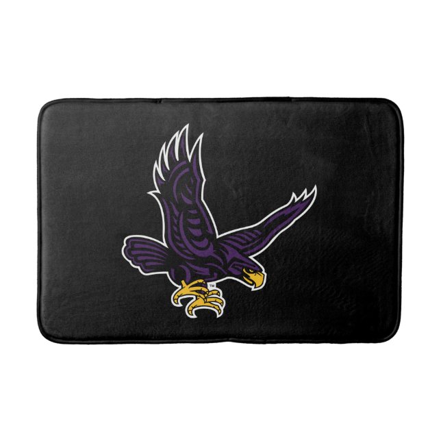 Hunter College Hawk Bath Mat (Front)