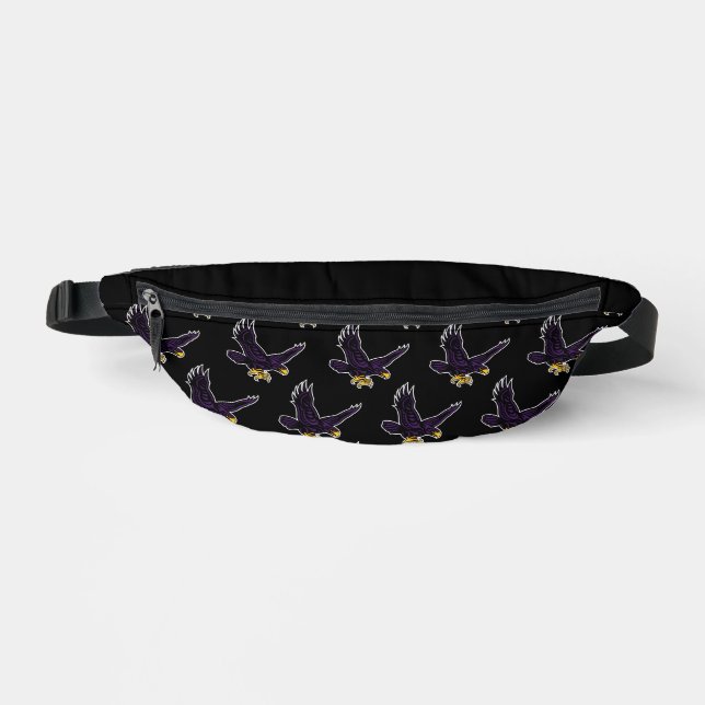 Hunter College Hawk Fanny Pack (Front)