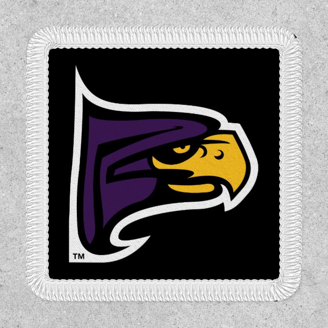 Hunter College Hawk Profile Mascot Patch (Front)