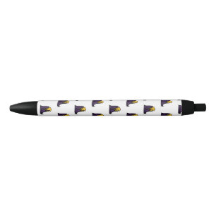 Hunter College Hawk Profile Mascot Pen