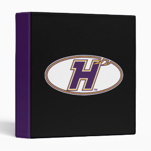 Hunter College Hawks Athletic Logo 3 Ring Binder