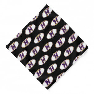 Hunter College Hawks Athletic Logo Bandana