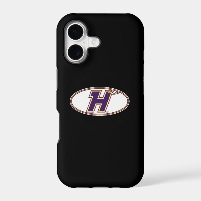 Hunter College Hawks Athletic Logo Case-Mate iPhone Case (Back)