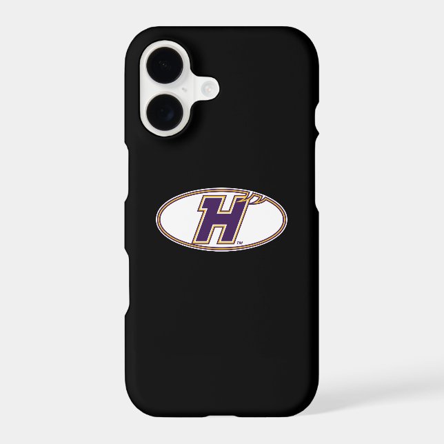Hunter College Hawks Athletic Logo Iphone Case (Back)