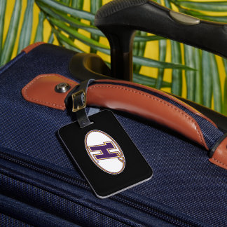 Hunter College Hawks Athletic Logo Luggage Tag