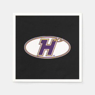 Hunter College Hawks Athletic Logo Napkins