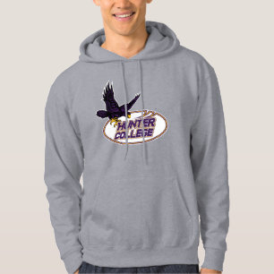 Hunter College Hawks Mascot Hoodie