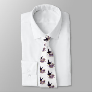 Hunter College Hawks Mascot Neck Tie