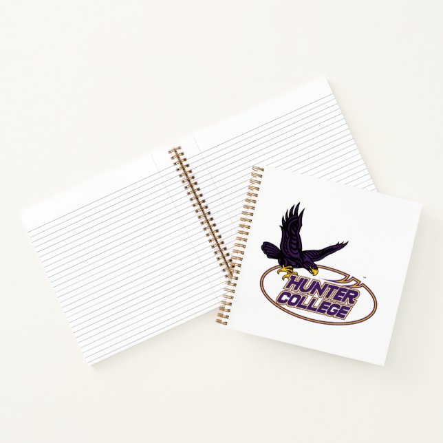 Hunter College Hawks Mascot Notebook (Inside)