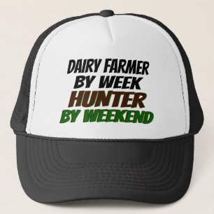 Hunter Dairy Farmer Trucker Hat