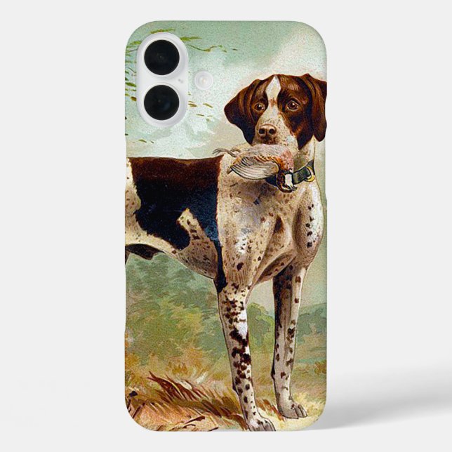 Hunter dog with bird in mouth Case-Mate iPhone case (Back)