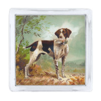 Hunter dog with bird in mouth