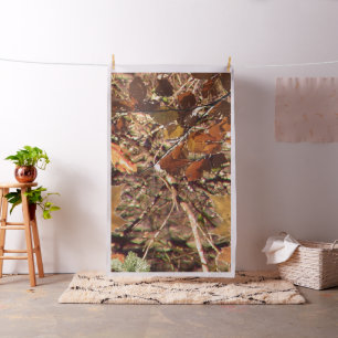 Hunter Fall Camo Camouflage Painting Customizable Fabric