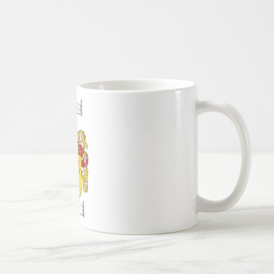 HUNTER FAMILY CREST - HUNTER COAT OF ARMS COFFEE MUG