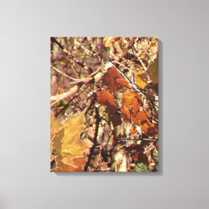 Hunter Forest Camouflage Painting Customize This Canvas Print