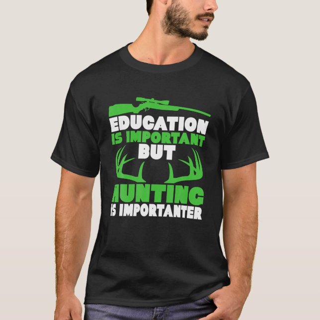 Hunter Funny Quote Meese T-Shirt (Front)