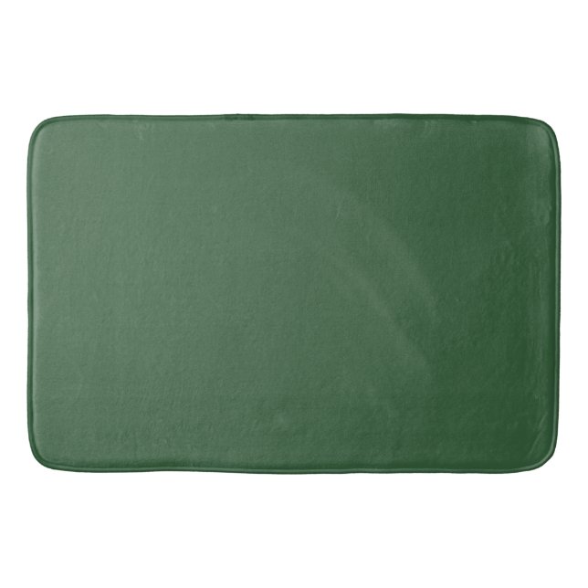 Hunter Green Bath Mat (Front)