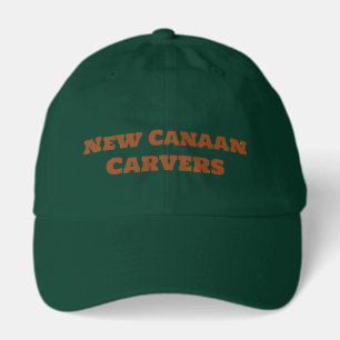 Hunter Green Camel Lettering PERSONALIZE NAME Hat
