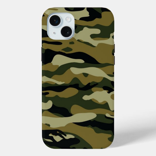 Hunter Green Camo Case-Mate iPhone Case (Back)