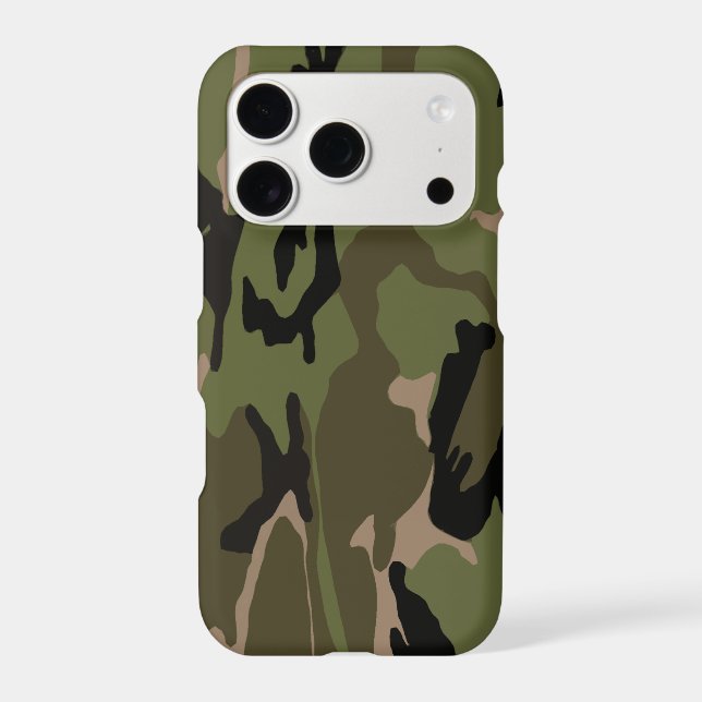 Hunter Green Camo Case-Mate iPhone Case (Back)