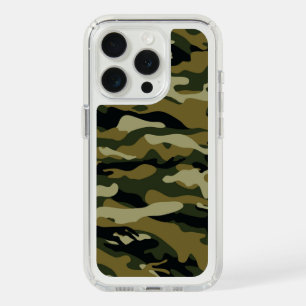 Hunter Green Camo iPhone 15 Pro Case