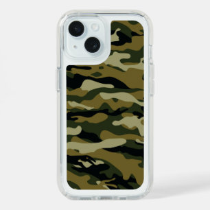 Hunter Green Camo iPhone 15 Case