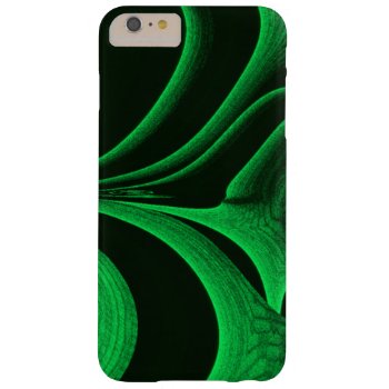 Hunter Green Fractal Barely There iPhone 6 Plus Case