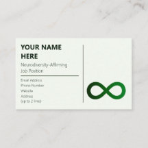 Hunter Green Infinity Sign