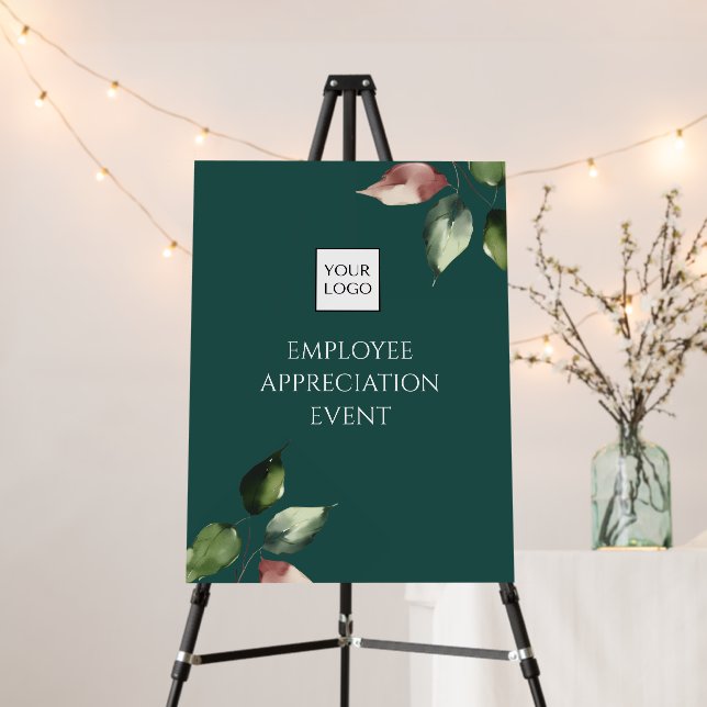Hunter Green Logo Event  Foam Board (In Situ (Stand))