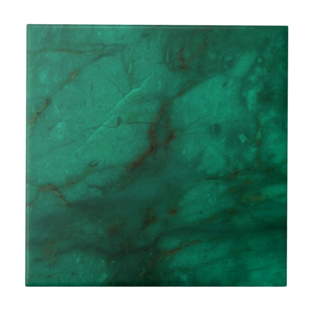 Hunter Green Marble Tile (Front)