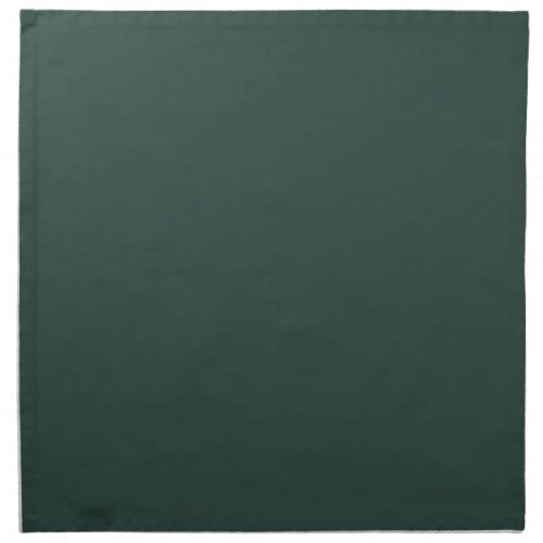 Hunter Green Solid Color Cloth Napkin